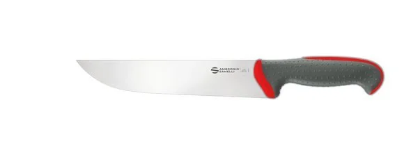T309.022R Нож для мяса серии Tecna (красн. ручка, 22 см)