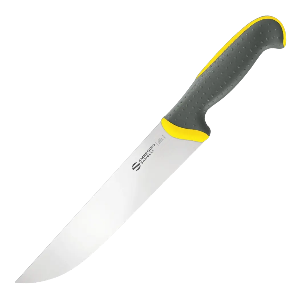 Нож Sanelli Ambrogio серии Tecna, TM09022Y, для мяса 220 мм, желтый